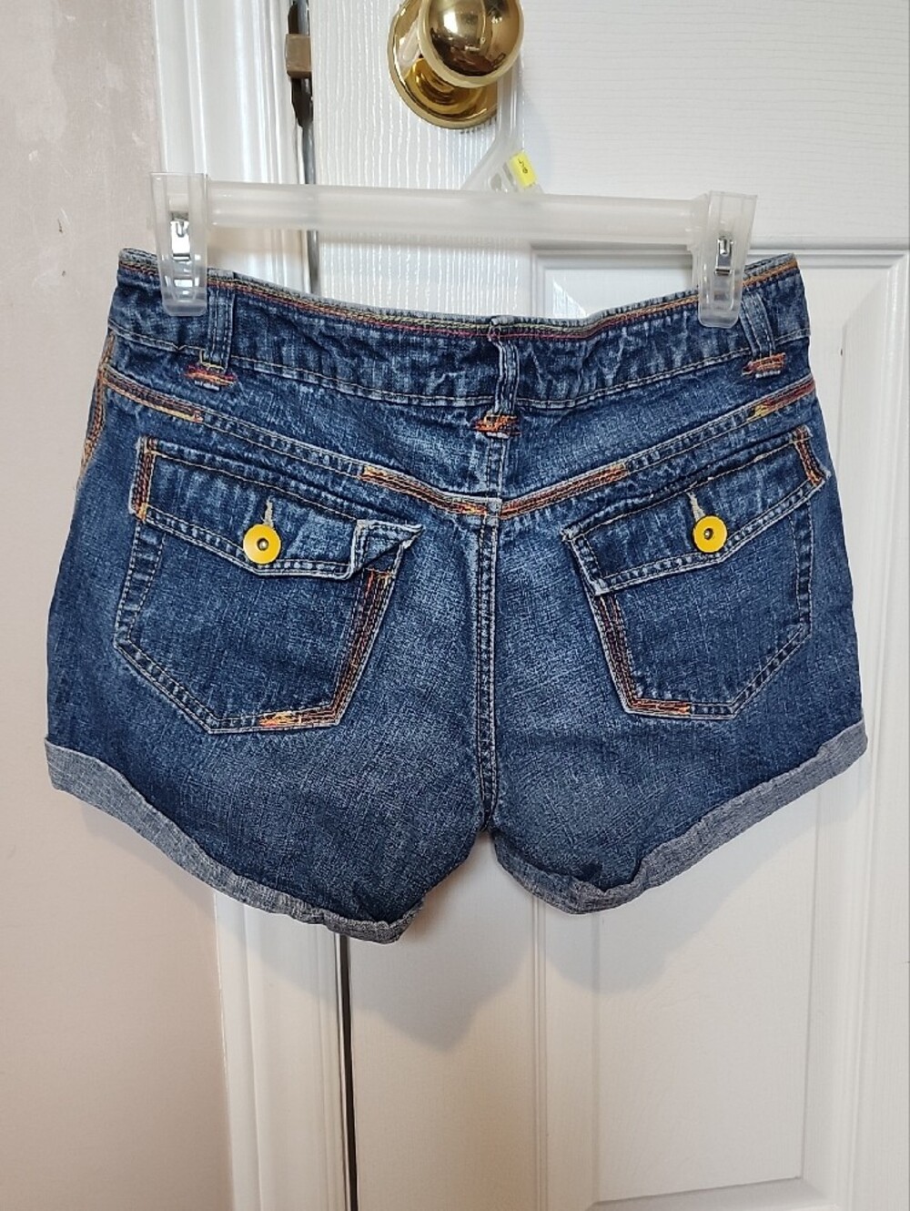 Vintage Y2K Illegal Jeans Girls Blue Denim Shorts-Perfect For Summer! - Picture 3 of 15